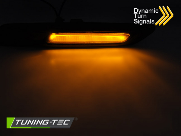 Upgrade LED Seitenblinker für BMW 5er F10/F11 Lim./Touring Schwarz dynamisch